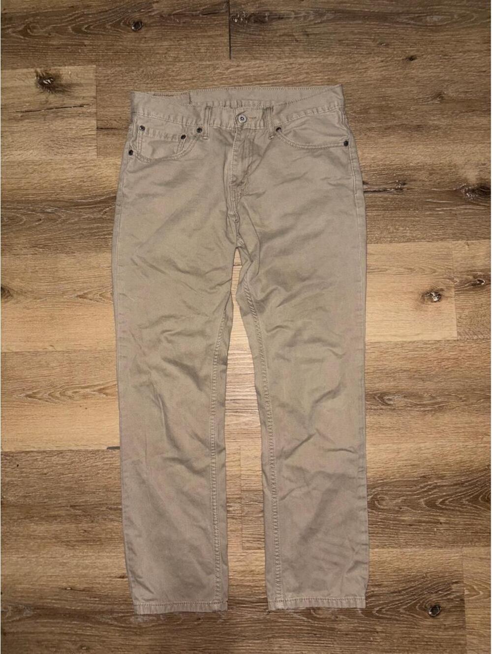 Levi’s 511 Slim Fit Khaki Tan Pants Men’s 32x30
